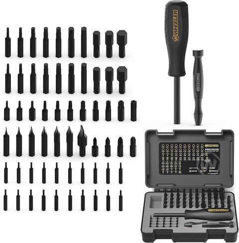 Wheeler 55 Piece SAE/Metric Hex and Torx Screwdriver Set for Pistol Rifle Handgun Gunsmithing Rebuild and Maintenance, Multicolor in Kuwait