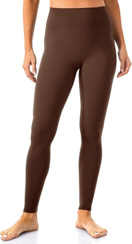Lavento Women's All Day Soft Yoga Leggings 23"/ 25"/ 28" - No Front Seam Workout Active Legging for Woman in Kuwait