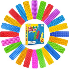 Sensory Fidget Toys Kids Adults: 8 Pack Suction Toys for Autism Calming in Kuwait