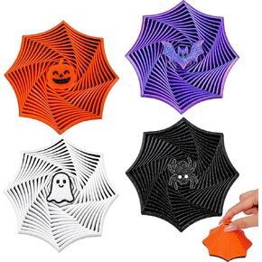 DULEFUN 4Pcs Halloween 3D Printed Fidget Toys Expanded Sensory Star Toy in Kuwait