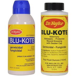 Dr. Naylor Blu-Kote Aerosol (128 Gram) and Dauber (4 oz.) - Fast Drying Antiseptic Wound Dressing Pack of 2 in Kuwait