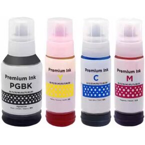 GI71 GI-71 Compatible Refill Dye Ink 1G724-97012 for Use with Printer Supplies Compatible with G1020 G1730 G2020 G2021 G2060 G2730 G2770 G3020 G3021 G3060(1SET- C M Y BK- Dye) in Saudi Arabia