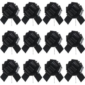 12 Pcs Bows for Gift Wrapping,6 Inches Gift Bows with Ribbon Mixed Color Bows Gift Wrap Bows for Wedding,Gift Basket, Valentines Day, Birthday, Anniversary, Florist Packaging (12color-2) in Kuwait
