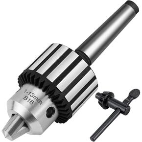Super Heavy Duty 1/2-Inch Drill Chuck with #2 Morse Taper Arbor & Chuck Key (1/2" MT2) in Kuwait