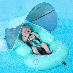 HECCEI Mambobaby Baby Pool Float Hammock with Canopy Water Lounger in Kuwait