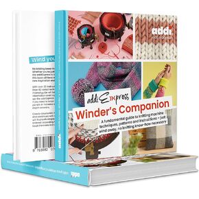 skacel by addi addiExpress Knitting Machine Book, Winder's Companion Guide, 30+ Knit Pattern and 40+ Technique and Yarn Design Ideas, English Edition in Saudi Arabia