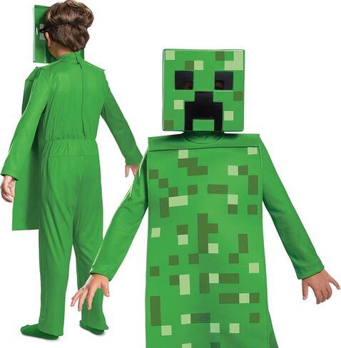 Minecraft Creeper Jumpsuit Classic Child Costume in Kuwait