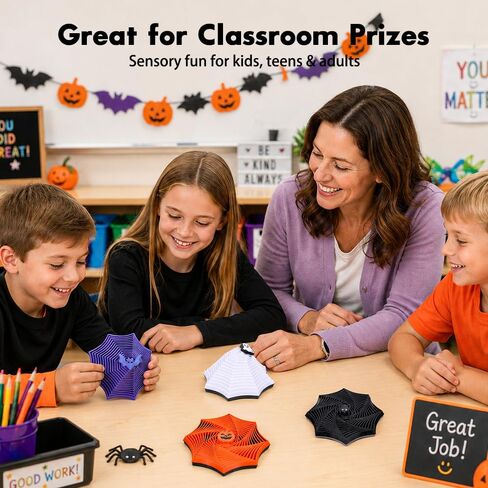 DULEFUN 4Pcs Halloween 3D Printed Fidget Toys Expanded Sensory Star Toy in Kuwait