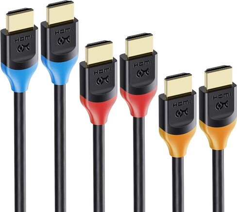 كابل ماترز 3 حزم كابل HDMI عالي السرعة 4K، 15 قدم in Kuwait