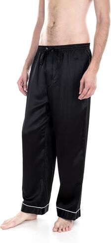 OSCAR ROSSA Men's Luxury Silk Sleepwear 100% Mulberry Silk Pajamas Pants in Kuwait