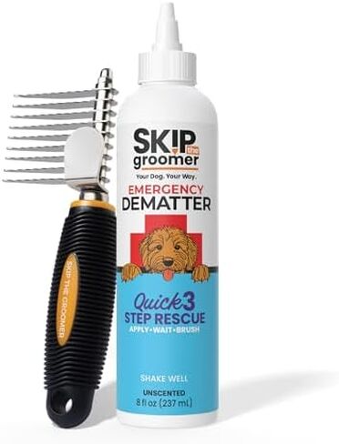 Dematting Cream + Rake Brush - Mat & Tangle Remover Kit in Saudi Arabia