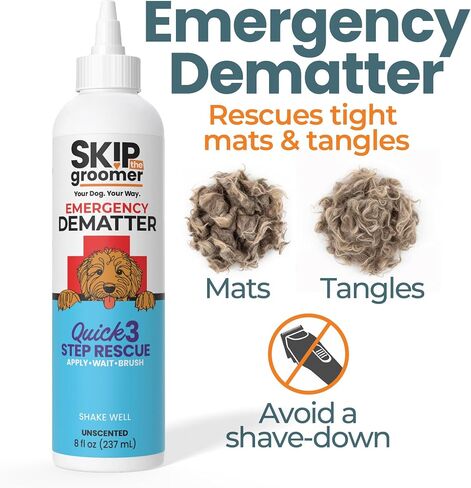 Dematting Cream + Rake Brush - Mat & Tangle Remover Kit in Saudi Arabia