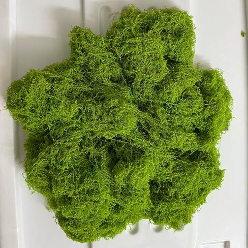 Fake Green Moss for Potted Plants 3.53OZ (100g), Artificial Moss for Crafts DIY Fairy Gardens Wedding Party, Faux Moss for Floral Arrangements,Micro-Landscape Table Centerpieces Filler Decor in Kuwait