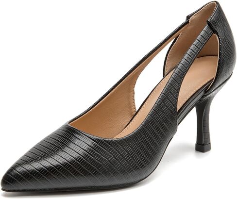 Bplangat Women's Pumps Pointed Toe Pump Shoes Kitten Heel Comfort Cut Out Dress Shoes for Office Wedding Party Dressy Casual, US Size 5-11 in Kuwait