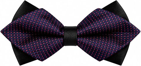 Flairs New York Gentleman's Diamond Pointed Pre-Tied Bow Tie in Saudi Arabia