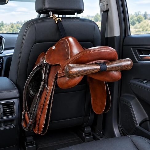 Portable Saddle Rack - Wooden Saddle T Hanger for Horse Stall & Car in Saudi Arabia