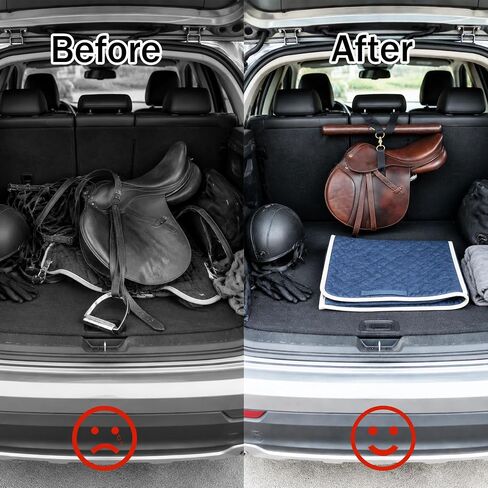 Portable Saddle Rack - Wooden Saddle T Hanger for Horse Stall & Car in Saudi Arabia