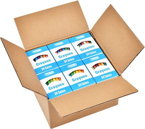 Rarlan Crayons Bulk, 30 Crayon Packs with 24 Assorted Colors, 720 Count in Saudi Arabia