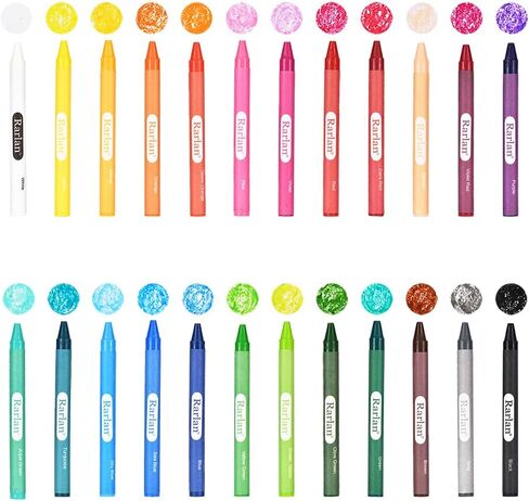 Rarlan Crayons Bulk, 30 Crayon Packs with 24 Assorted Colors, 720 Count in Saudi Arabia