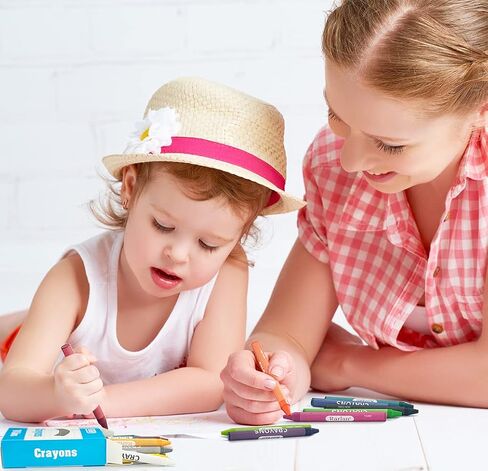 Rarlan Crayons Bulk, 30 Crayon Packs with 24 Assorted Colors, 720 Count in Saudi Arabia