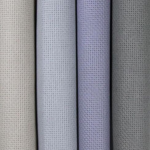 KCS 4 pc of 15" x 18" (38cmx45cm) 18 Count Cotton Aida Cloth Cross Stitch Fabric Rolled Box (18CT Color#N) in Kuwait