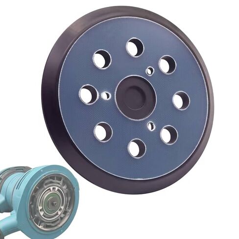 وسادة بديلة مقاس 5 بوصات لجهاز DeWalt Orbital Sander DW4388، DW421، DW422، DW423، D26451، D26453، DW6423، متوافقة مع ماكيتا Orbital Palm Sander BO5010، BO5030K، BO5031K، BO5041K in Kuwait