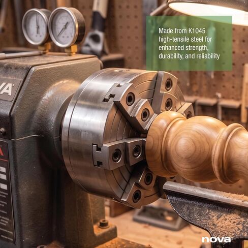 NOVA JS130N 130mm 5" Wood Lathe Chuck Jaw Set, for Nova Chucks Only in Kuwait