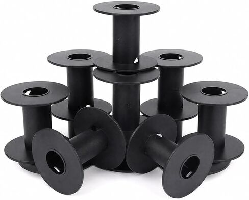 8 Pack Empty Plastic Spool, 2.8" Yarn Bobbins for Crafts in Kuwait