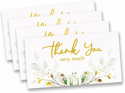 Thank You Cards for Small Business,2" x 3.5" Essential Customer Appreciation Notes & Packaging Supplies,Thank You Notes for Supporting My Small Business Cards in Kuwait