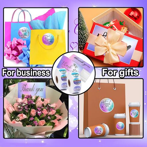 1300Pcs Thank You Cards and Stickers for Supporting Small Business in Saudi Arabia