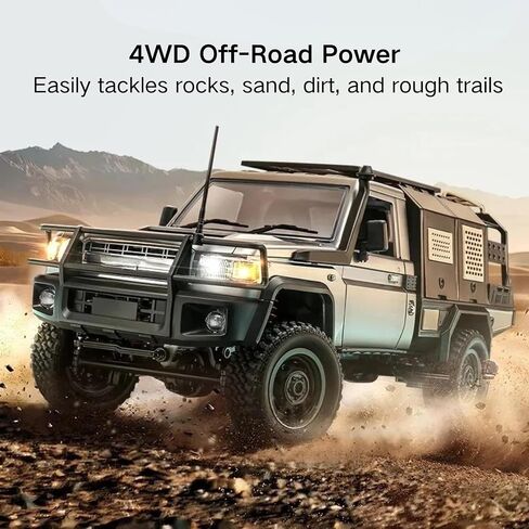 RC Rock Crawler, 2-Speed All Terrain RTR Hobby Car for Adult(Gray) in Saudi Arabia