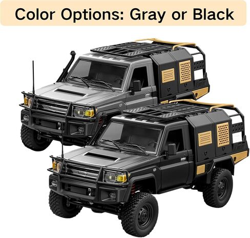 RC Rock Crawler, 2-Speed All Terrain RTR Hobby Car for Adult(Gray) in Saudi Arabia