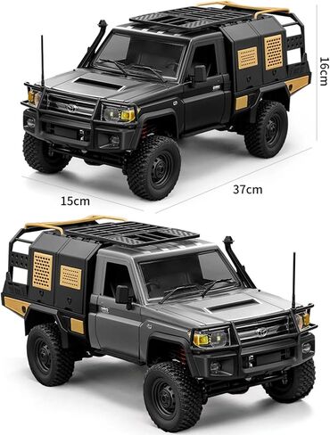 RC Rock Crawler, 2-Speed All Terrain RTR Hobby Car for Adult(Gray) in Saudi Arabia