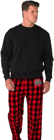 boxercraft Men's NCAA School Graphic Harley Flannel Pant in Kuwait