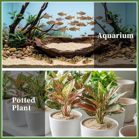 Aquarium Sand for Freshwater Tank, 2.1lbs Wedding Unity Sand, 0.4-0.8mm in Saudi Arabia