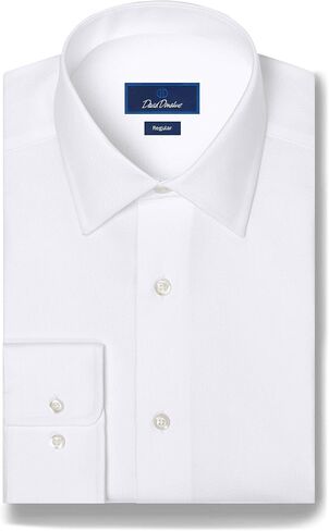 David Donahue Men's Regular Fit Royal Oxford Dress Shirt in Kuwait