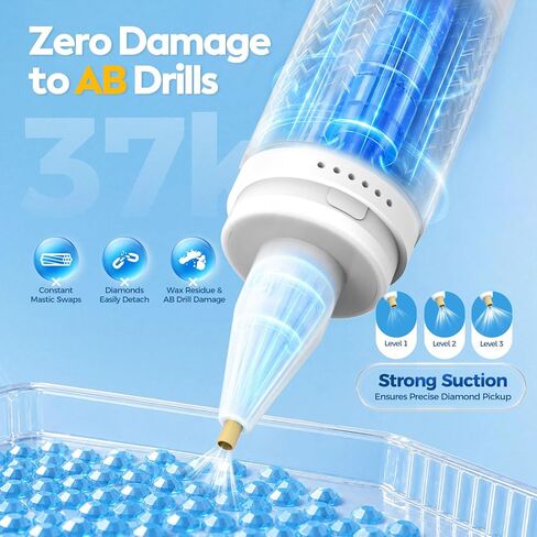 Rancovy Electric Diamond Painting Pen Wireless Vacuum Pen in Kuwait