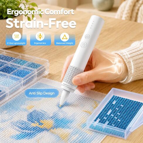 Rancovy Electric Diamond Painting Pen Wireless Vacuum Pen in Kuwait