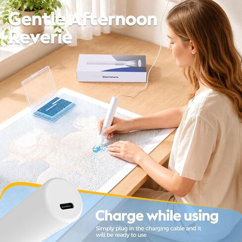 Rancovy Electric Diamond Painting Pen Wireless Vacuum Pen in Kuwait