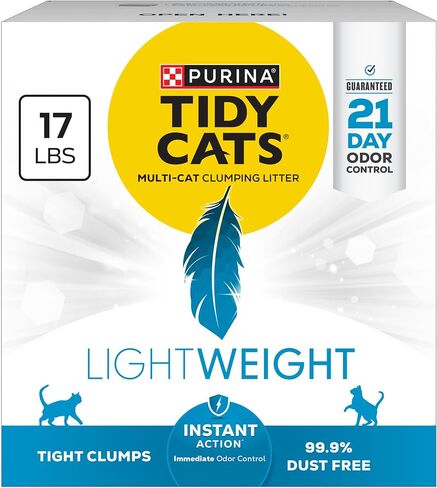 Purina Tidy Cats Lightweight Instant Action Cat Litter, 17 lb in Kuwait