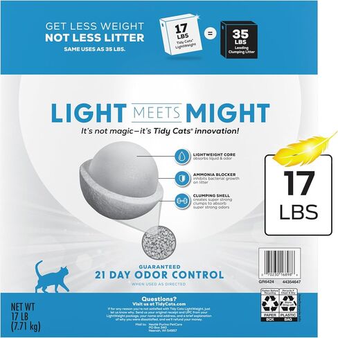 Purina Tidy Cats Lightweight Instant Action Cat Litter, 17 lb in Kuwait