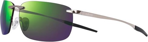 Revo Sunglasses Descend Z: Polarized Rimless Lens with Stainless Steel Arms in Kuwait