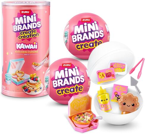 Mini Brands Mini Create Kawaii Kitchen Capsule Series 1 (2 Pack) By ZURU in Saudi Arabia
