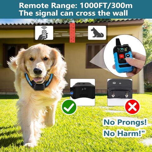 Citronella Bark Collar for Dogs with Remote, No Shock, 1000ft Range in Kuwait