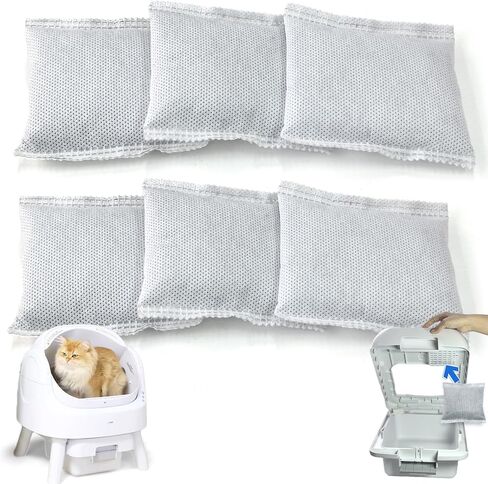 NewKe 6 Pack Cat Odor Deodorizer for PetPivot Self Cleaning Litter Box in Saudi Arabia
