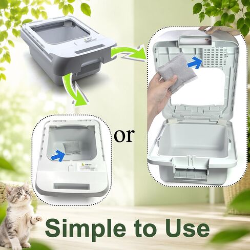 NewKe 6 Pack Cat Odor Deodorizer for PetPivot Self Cleaning Litter Box in Saudi Arabia