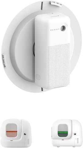 PETKIT Smart Spray Odor Remover for PuraMax and PuraMax 2 Automatic Self-Cleaning Cat Litter Box, Bluetooth Connected, App Control with Swivel Mount in Kuwait