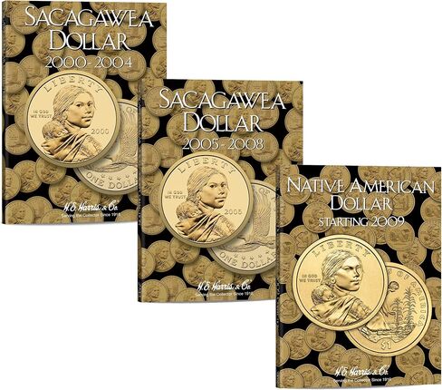 Harris Eisenhower & Anthony Dollars 1971-1999 Coin Folder 2699 in Kuwait