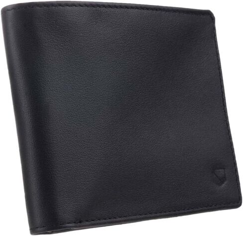 SLNT Leather RFID Blocking Passport Wallet - 4 Card Slots & Passport Slot, Clean, Sleek, Stylish, Minimal Design - For Travel, Prevents Hacking & Identity Theft (Simple Style, Black) in Saudi Arabia