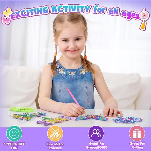 WethCorp Diamond Painting Arts and Crafts for Kids Ages 8-12,Birthday Gifts for 6 7 8 9 10-12 Year Old Girls Diamond Art Kits for Adults Teen Girl Gifts Trendy Stuff Wind Chimes Home Decor (4 PCS) in Kuwait